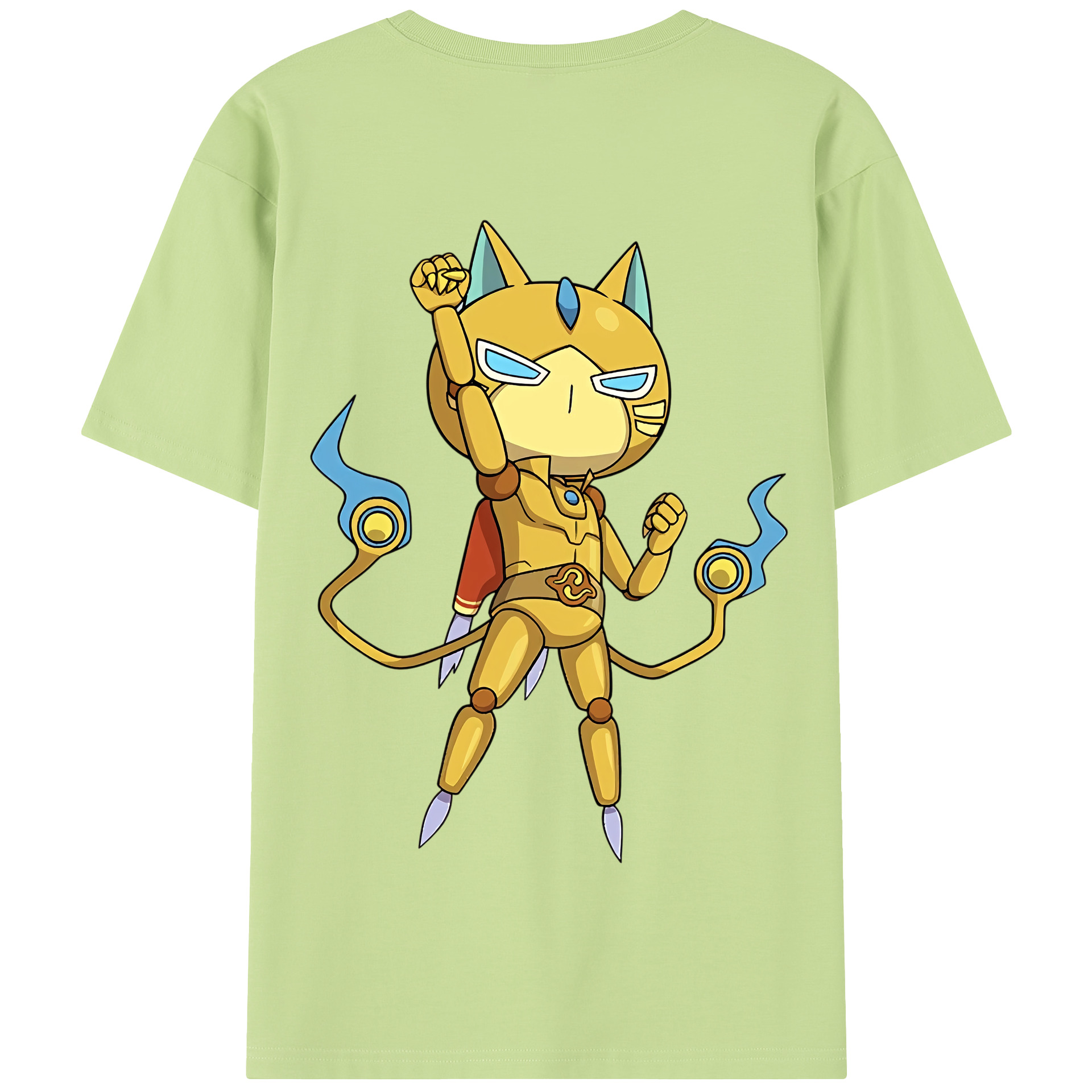 （画像用） 妖怪ウォッチ Yo-kai Watch 綿100％半袖Tシャツ（背面プリント）